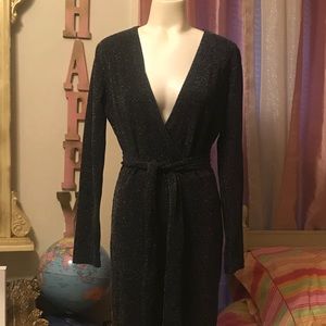 Sparkly black and silver Jumpsuit.